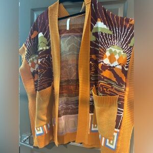 Heavy colorful never worn Urban Outfitters Kimono